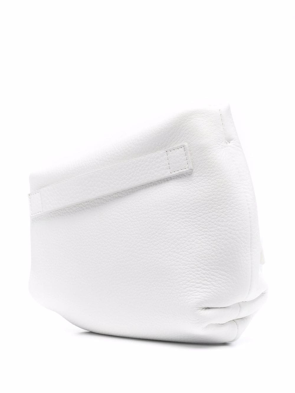 Fantasmino pebbled leather clutch - 3