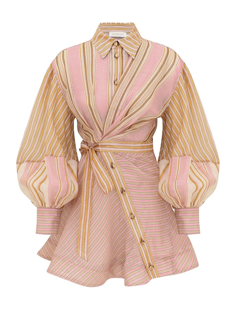 ALCHEMY STRIPED MINI DRESS 1