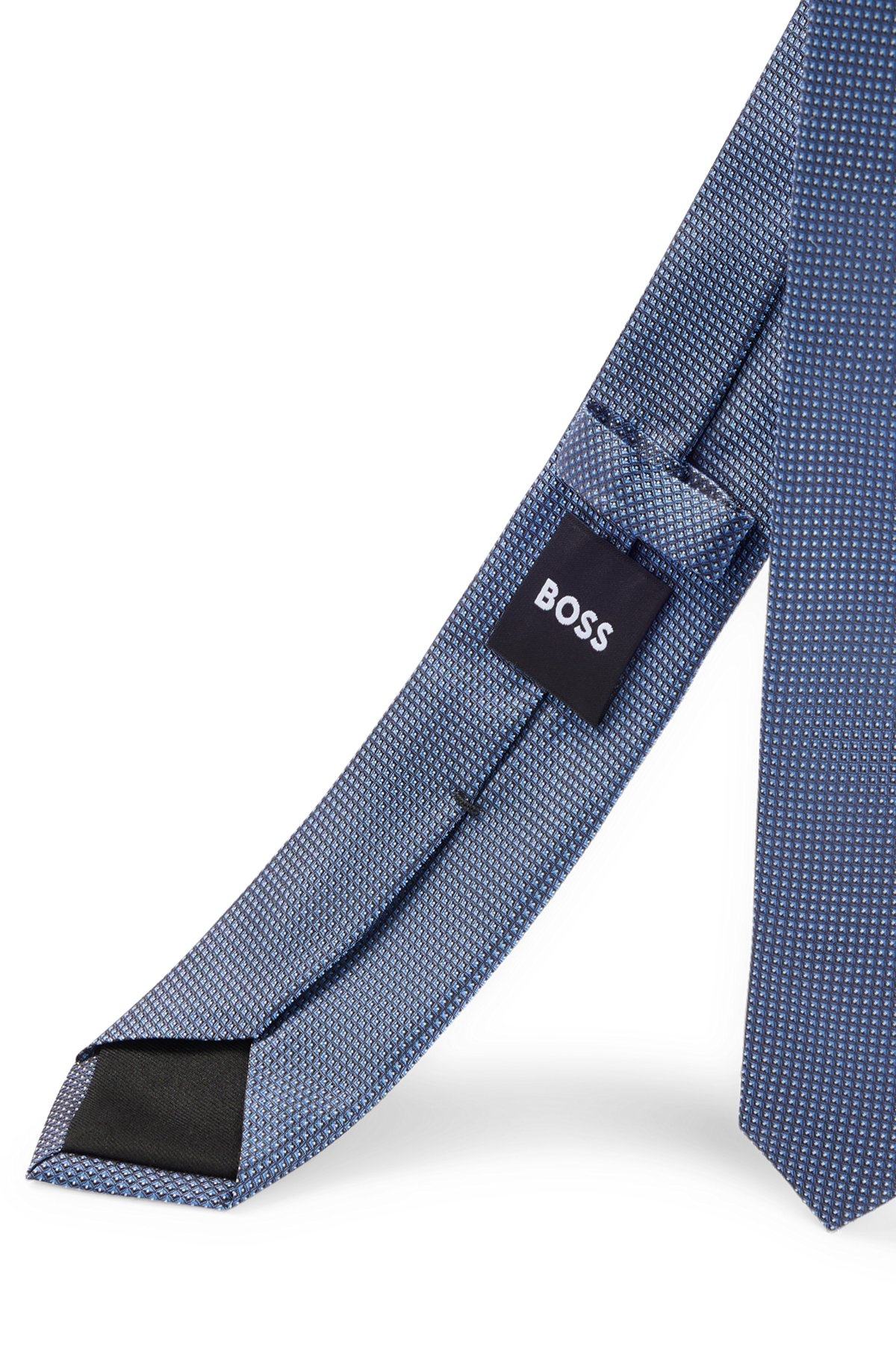 MICRO-PATTERNED TIE IN PURE SILK - 5