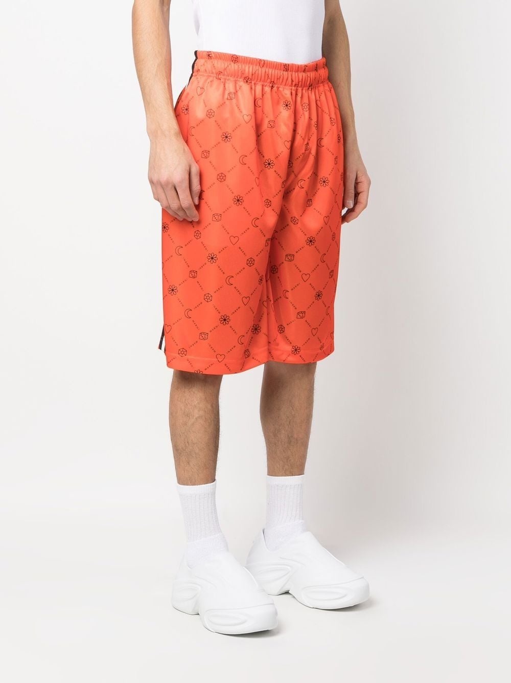 graphic-print lightweight shorts - 4