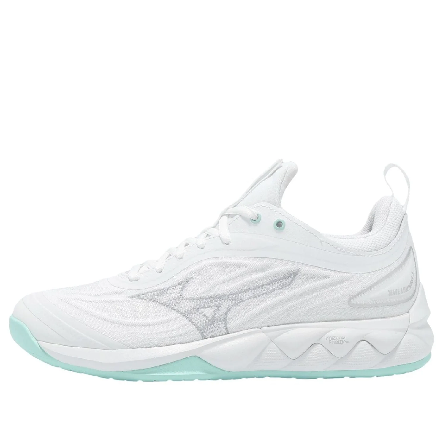(WMNS) Mizuno Wave Luminous 3 'White Blue Tint' V1GC242045 - 1