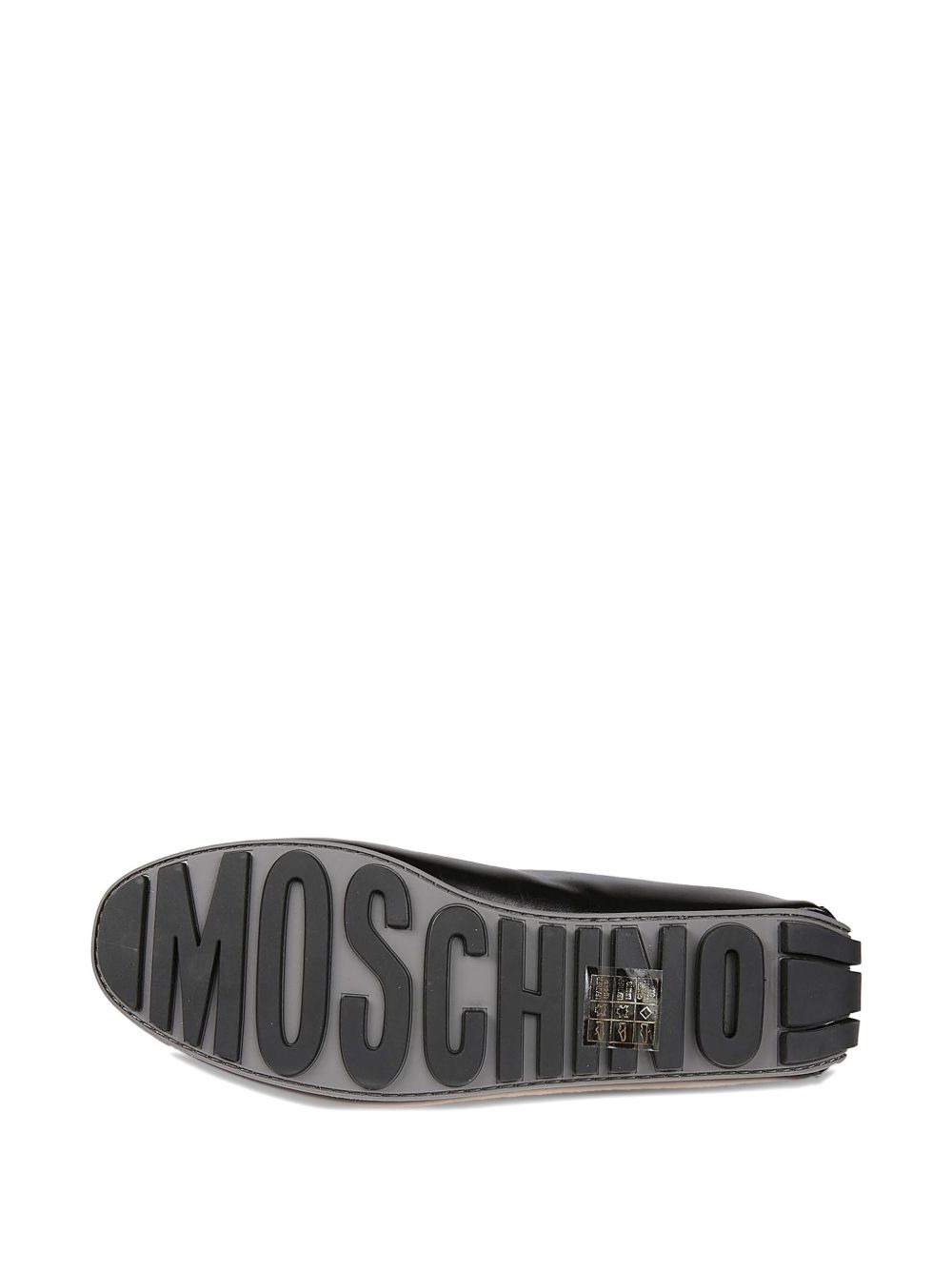 logo-plaque loafers - 5