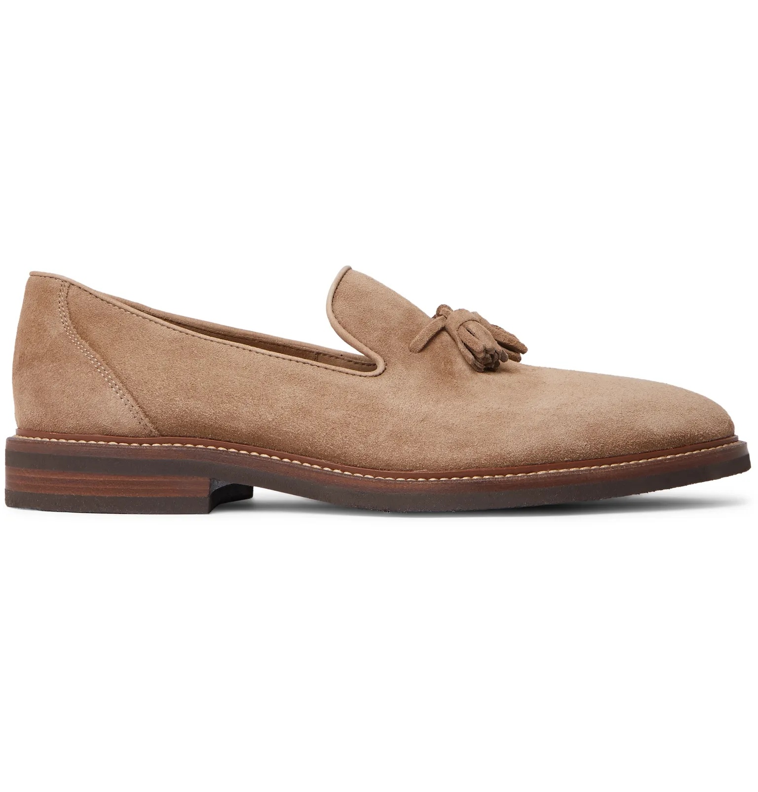 Suede Tasselled Loafers - 1