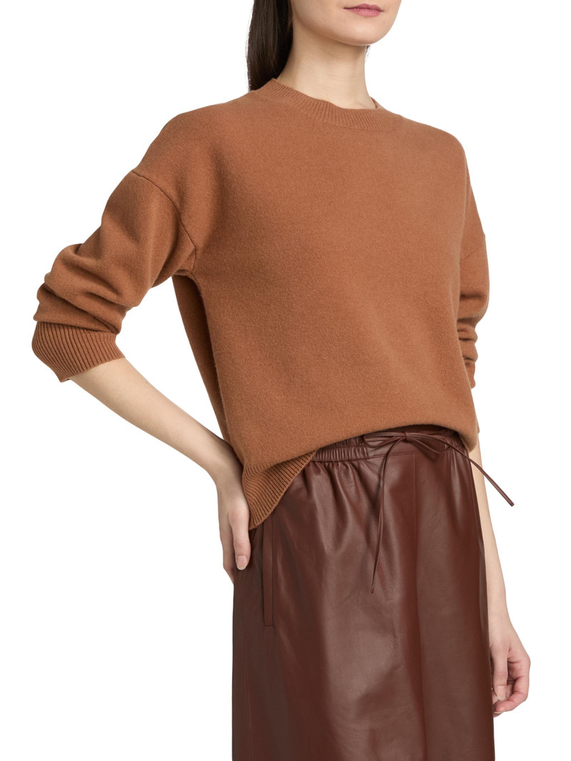 Women's Wool-Blend Crewneck Sweater - Toulouse 4