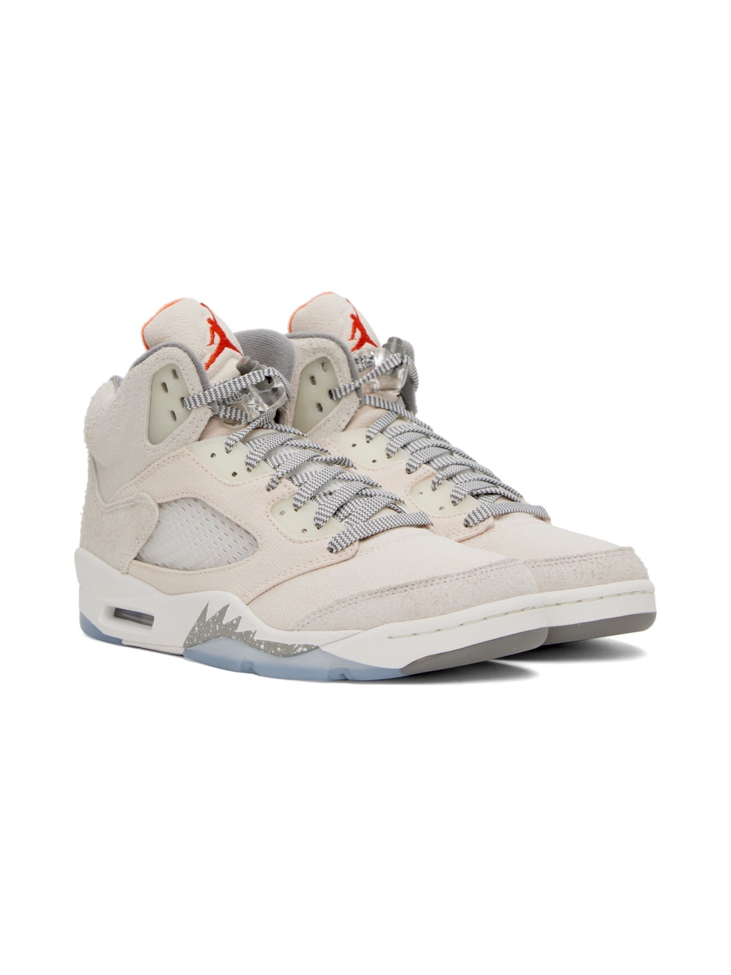 Beige Air Jordan 5 Sneakers - 4