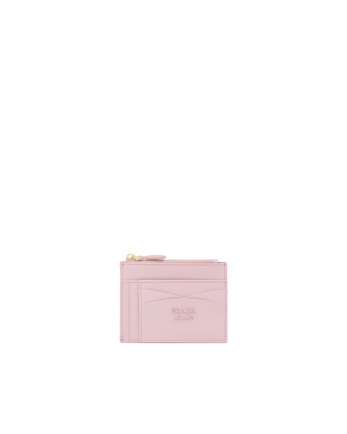 Saffiano and leather card holder - 1