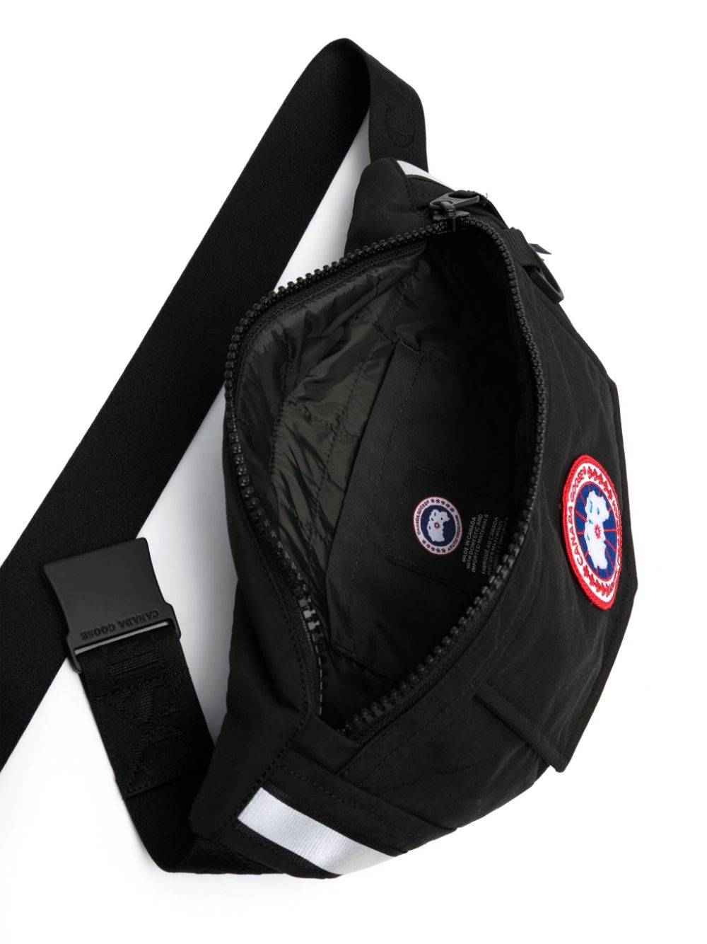 logo-patch belt bag - 5