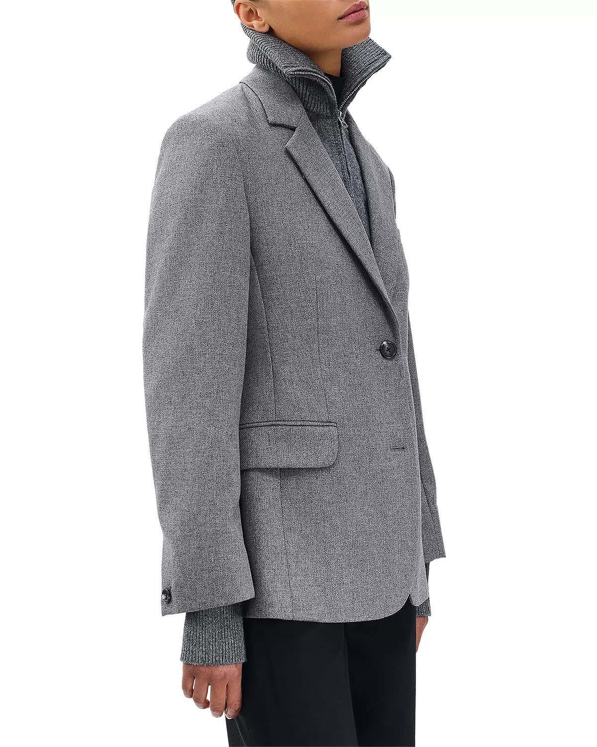 Cody Knit Cuff Blazer - 5