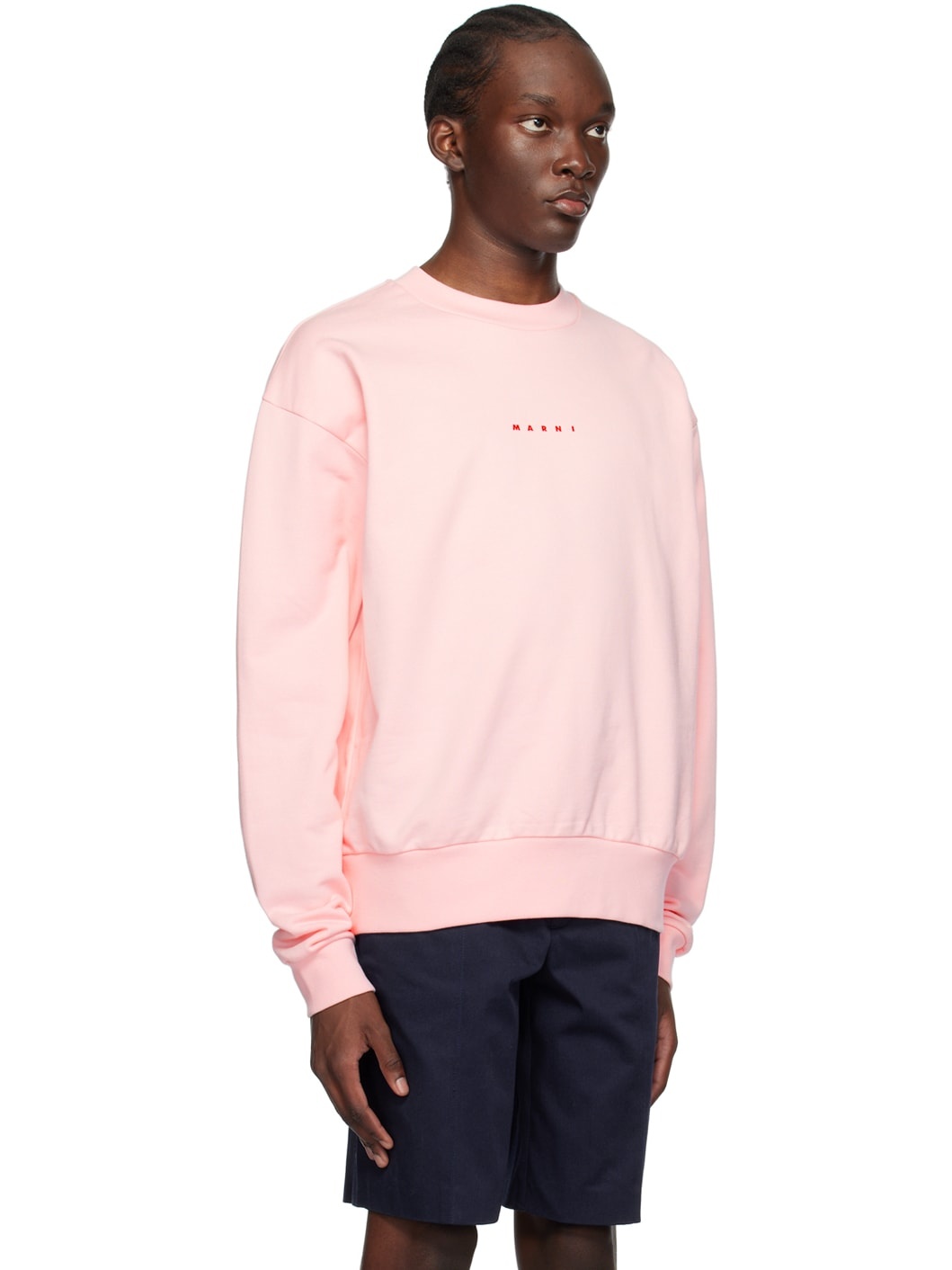 Pink Printed Sweatshirt - 2