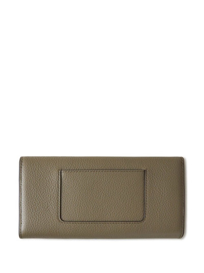 Mulberry Darley Wallet Linen Green Small Classic Grain outlook