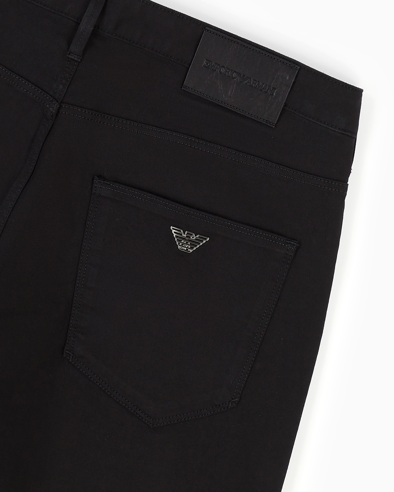 J06 Comfort stretch-gabardine, slim-fit trousers - 7