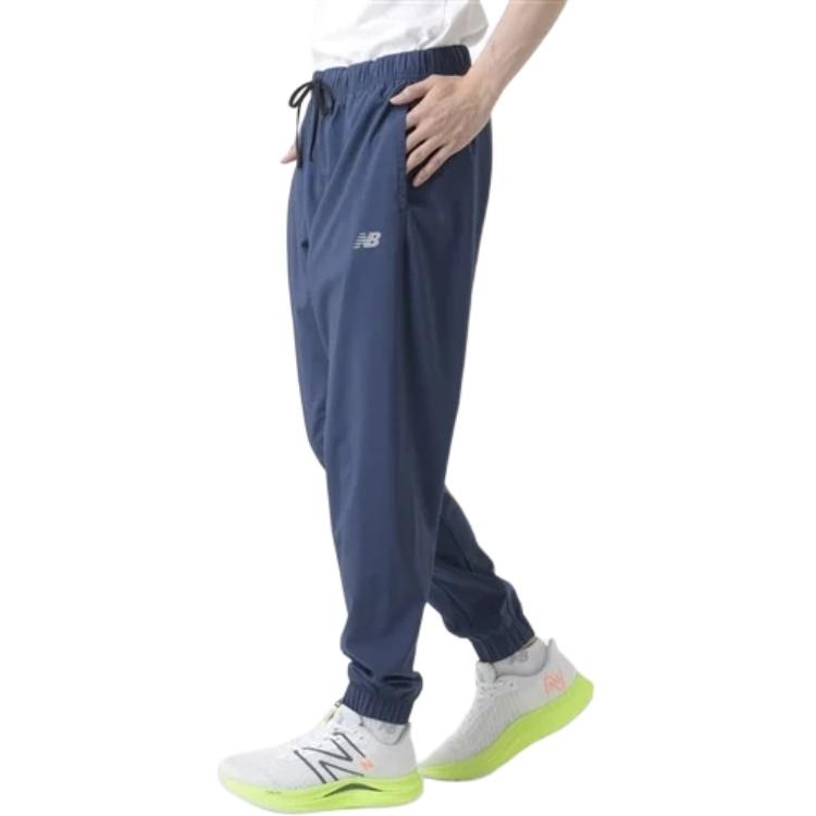 New Balance Sport Essentials Woven Joggers 'Navy' MP41011-NNY - 4