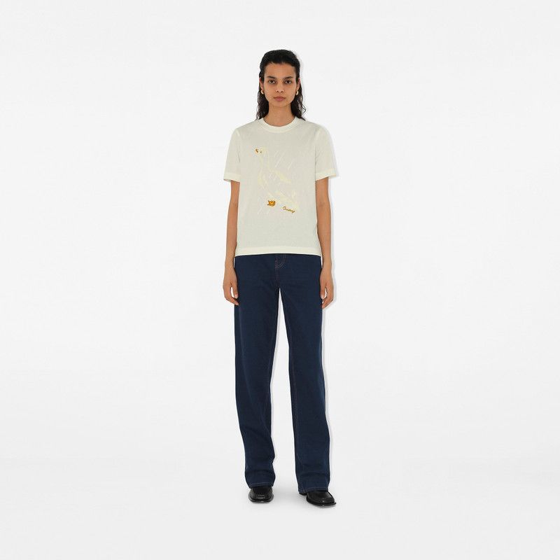 Burberry Duck Cotton T-shirt outlook