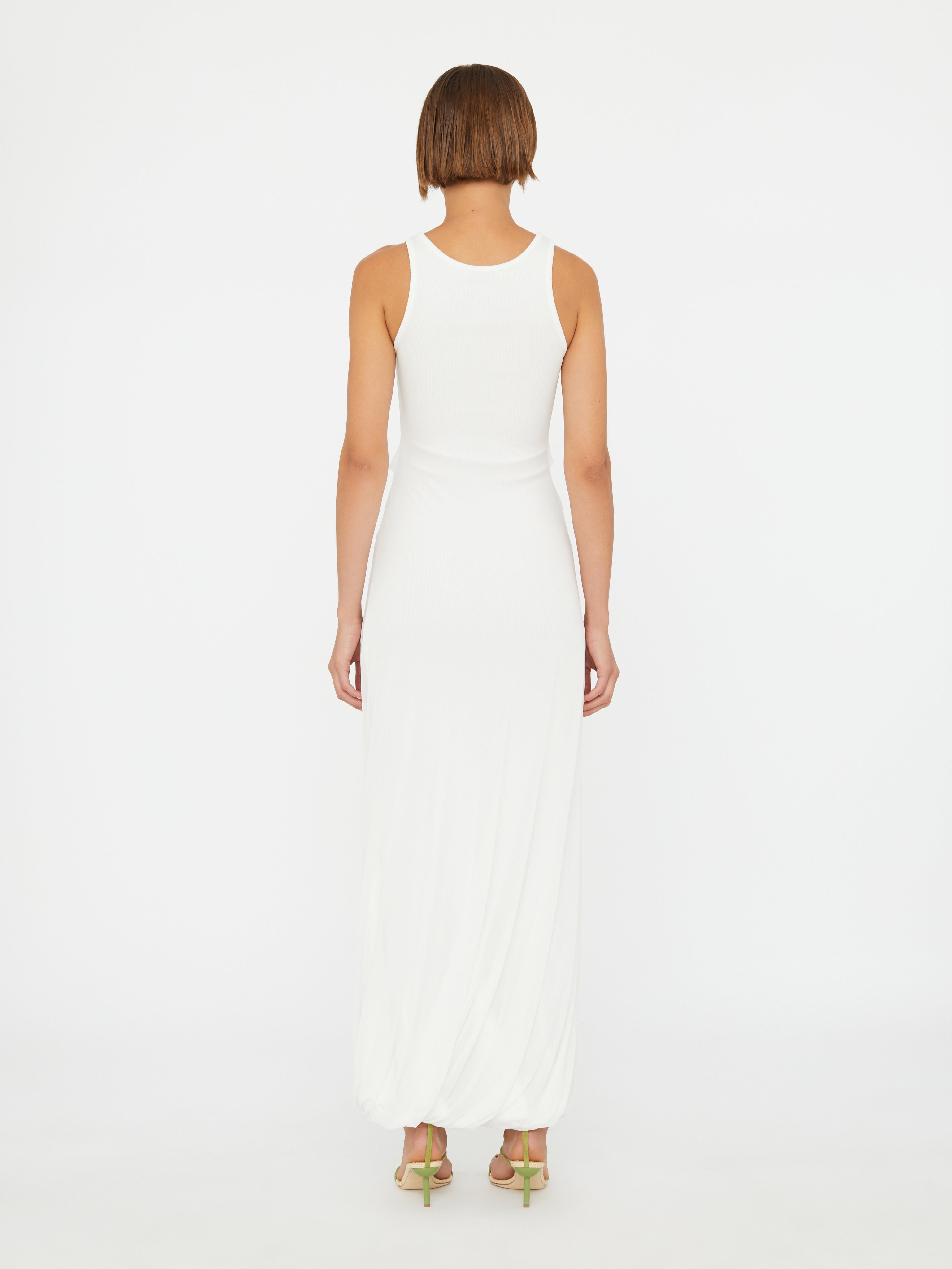 Paisley Overlay Disconnect Encased Dress - 4