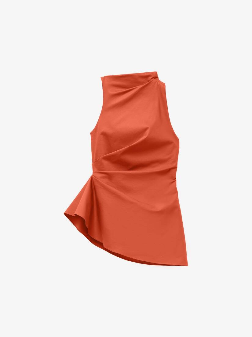 Asymmetric Gathered Top - 1