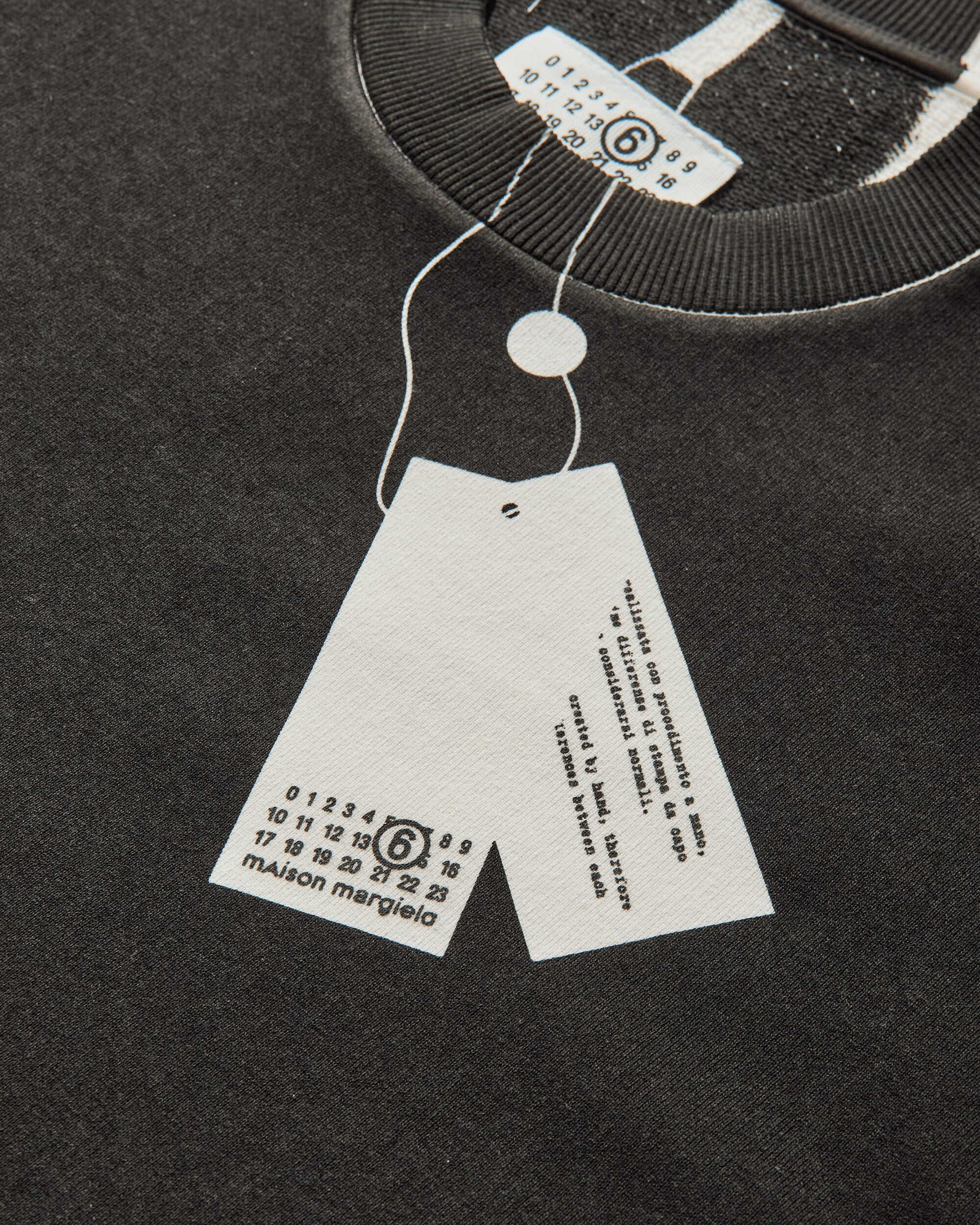 Men's Trompe l'oeil Sweatshirt White - 3