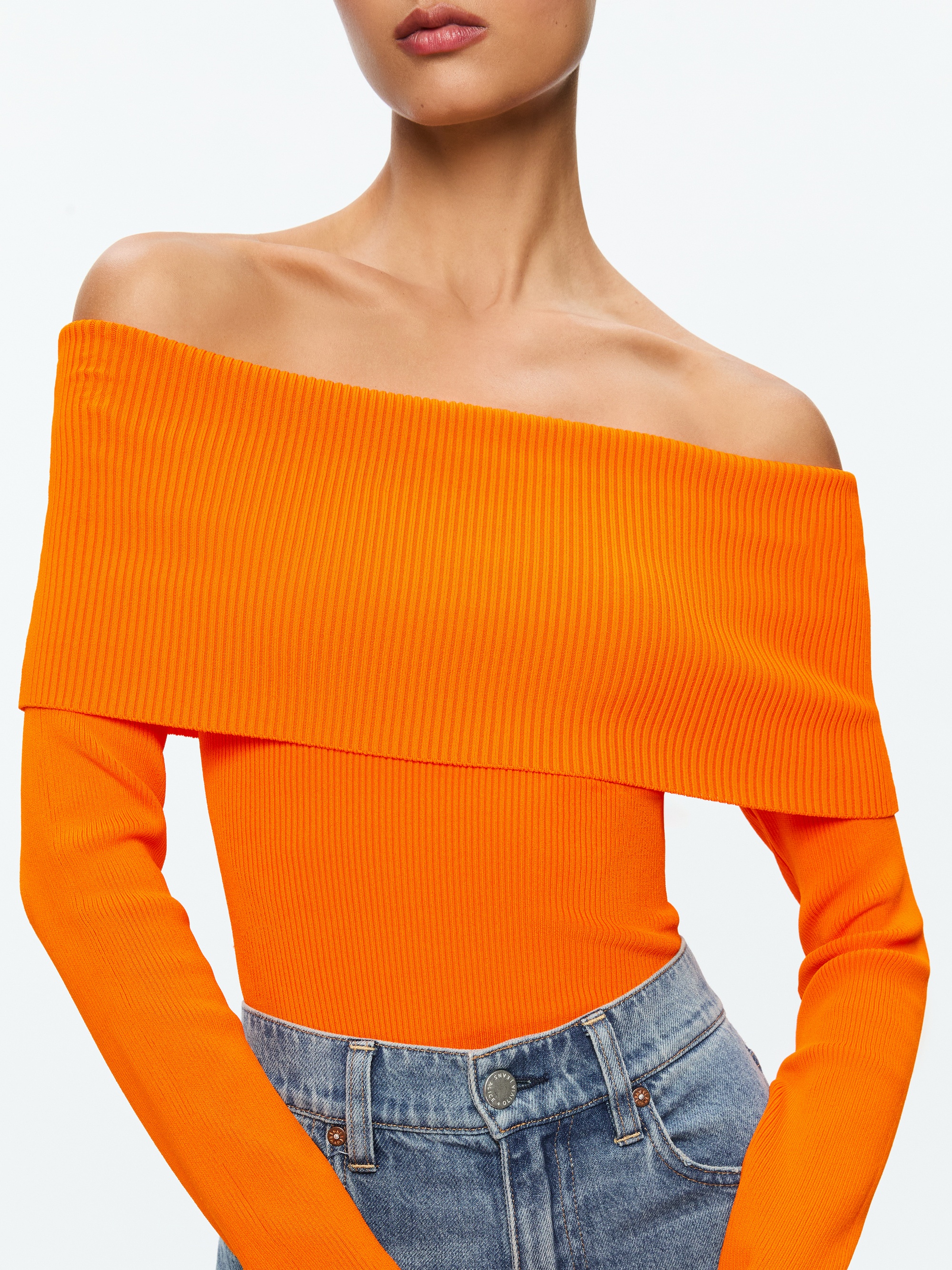 DOLAN FOLDOVER LONG SLEEVE PULLOVER - 6
