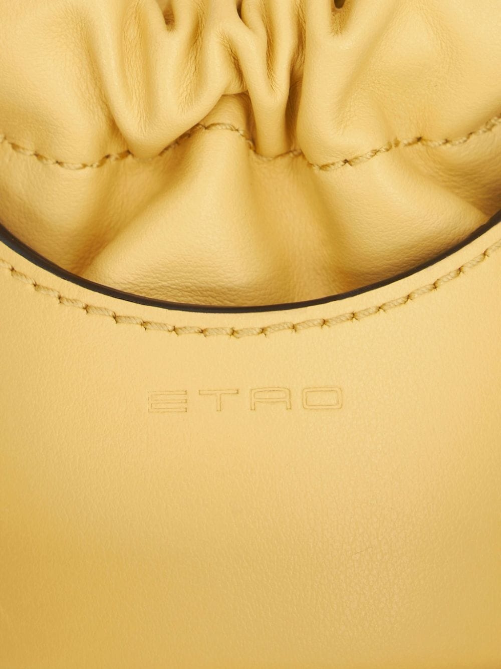 Saturno leather charm - 3