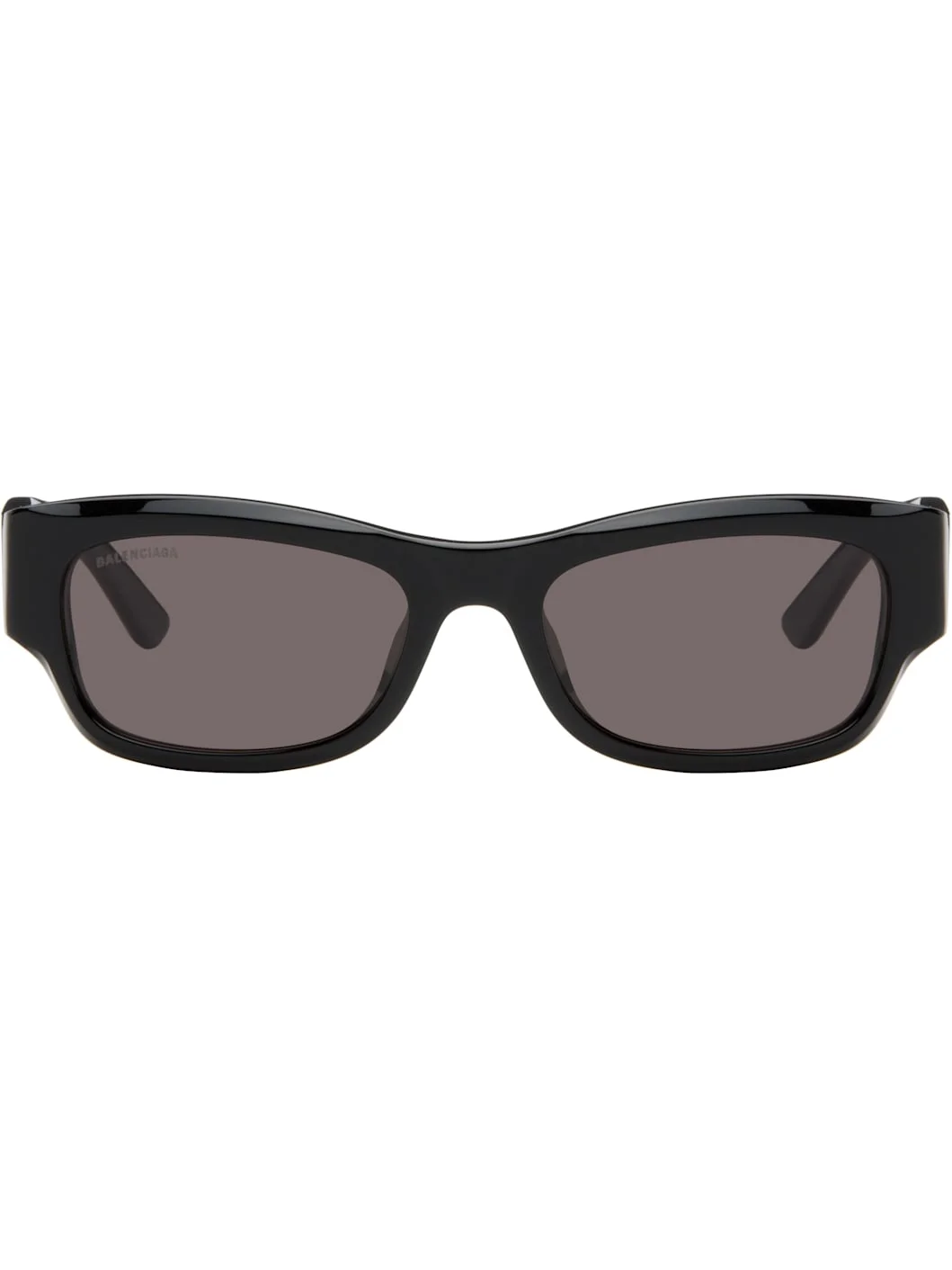 Black Rectangular Sunglasses - 1