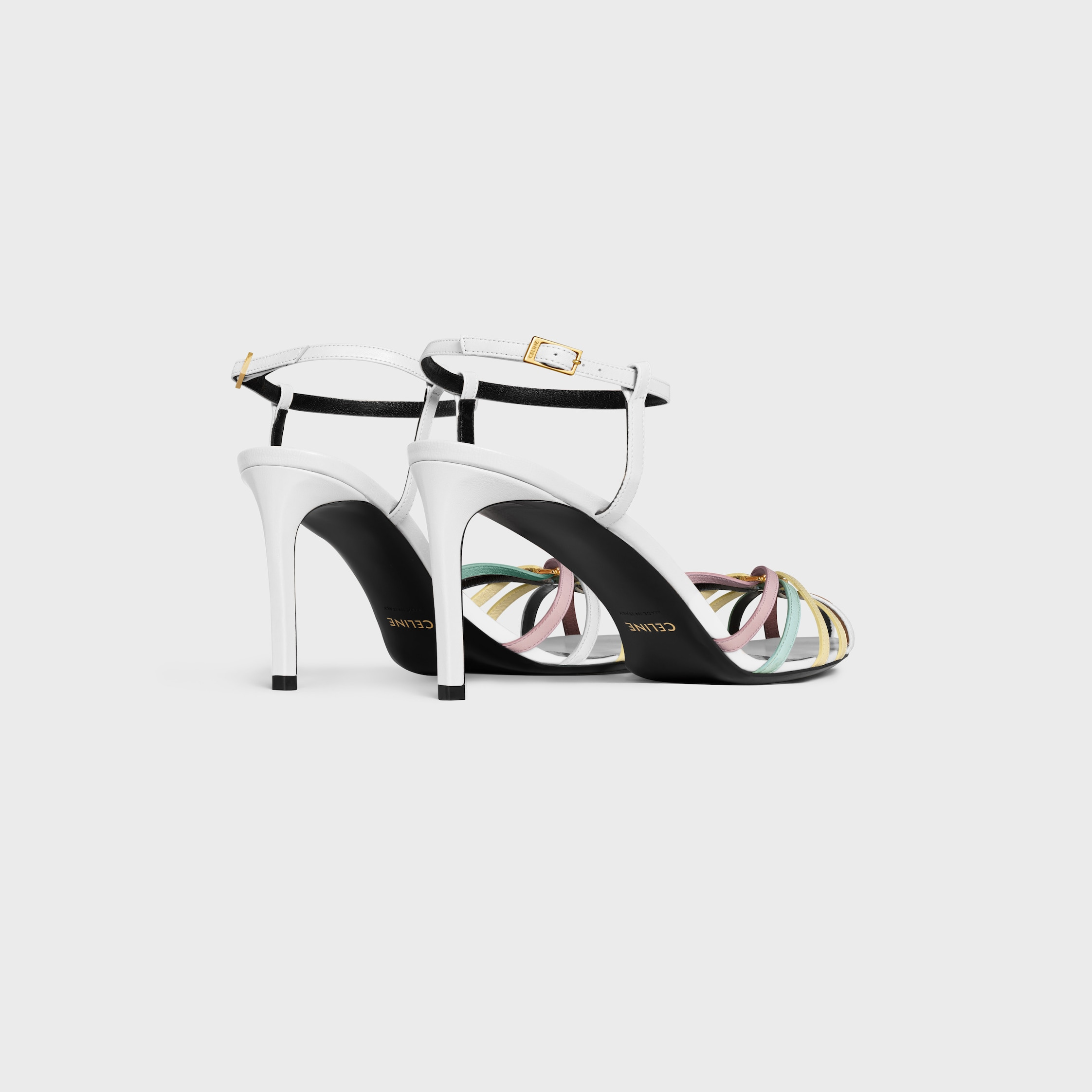 CELINE TRIOMPHE SANDAL IN LAMBSKIN - 3