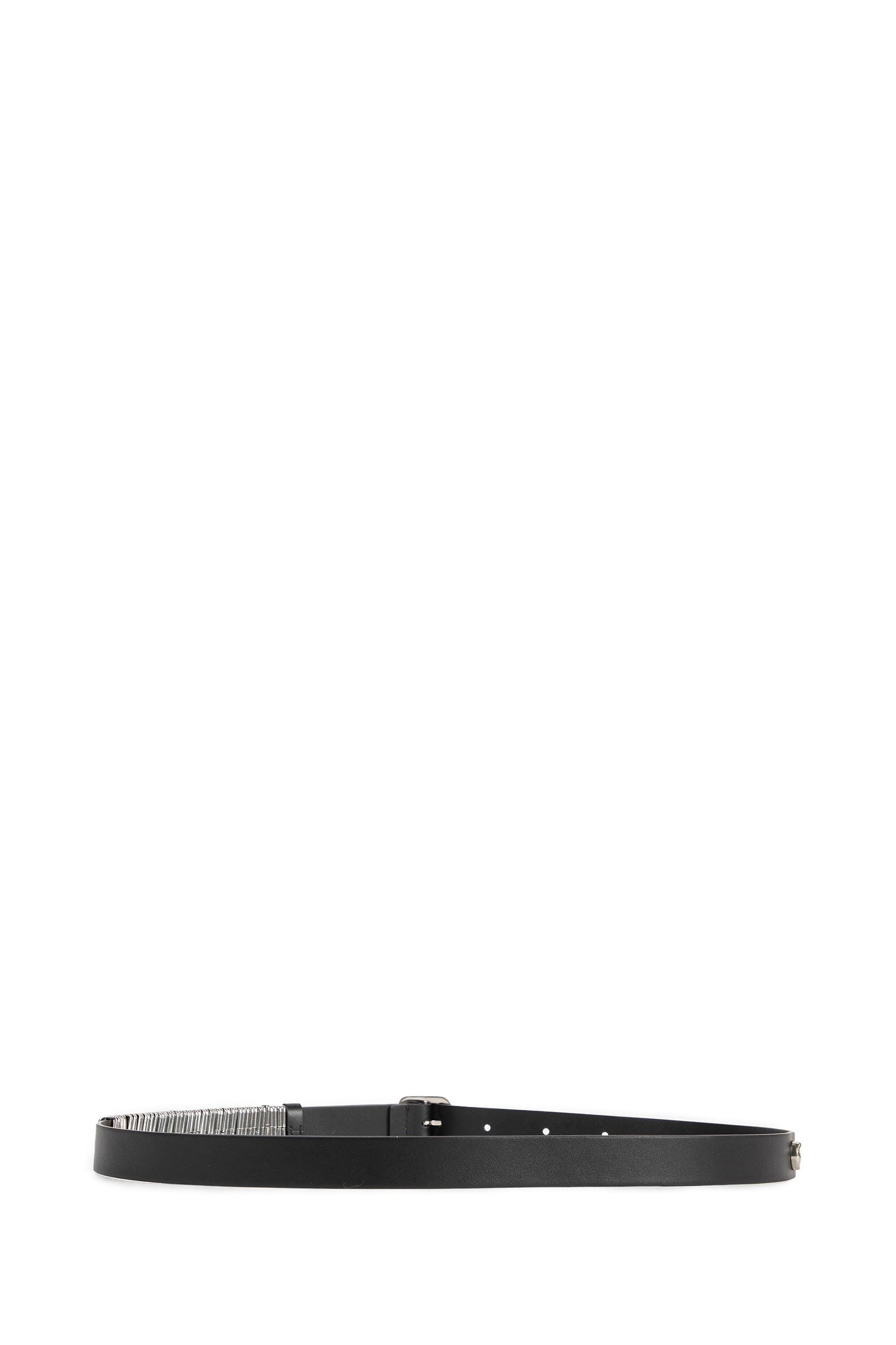 Soft Calf Leather Belt With Loops - 2