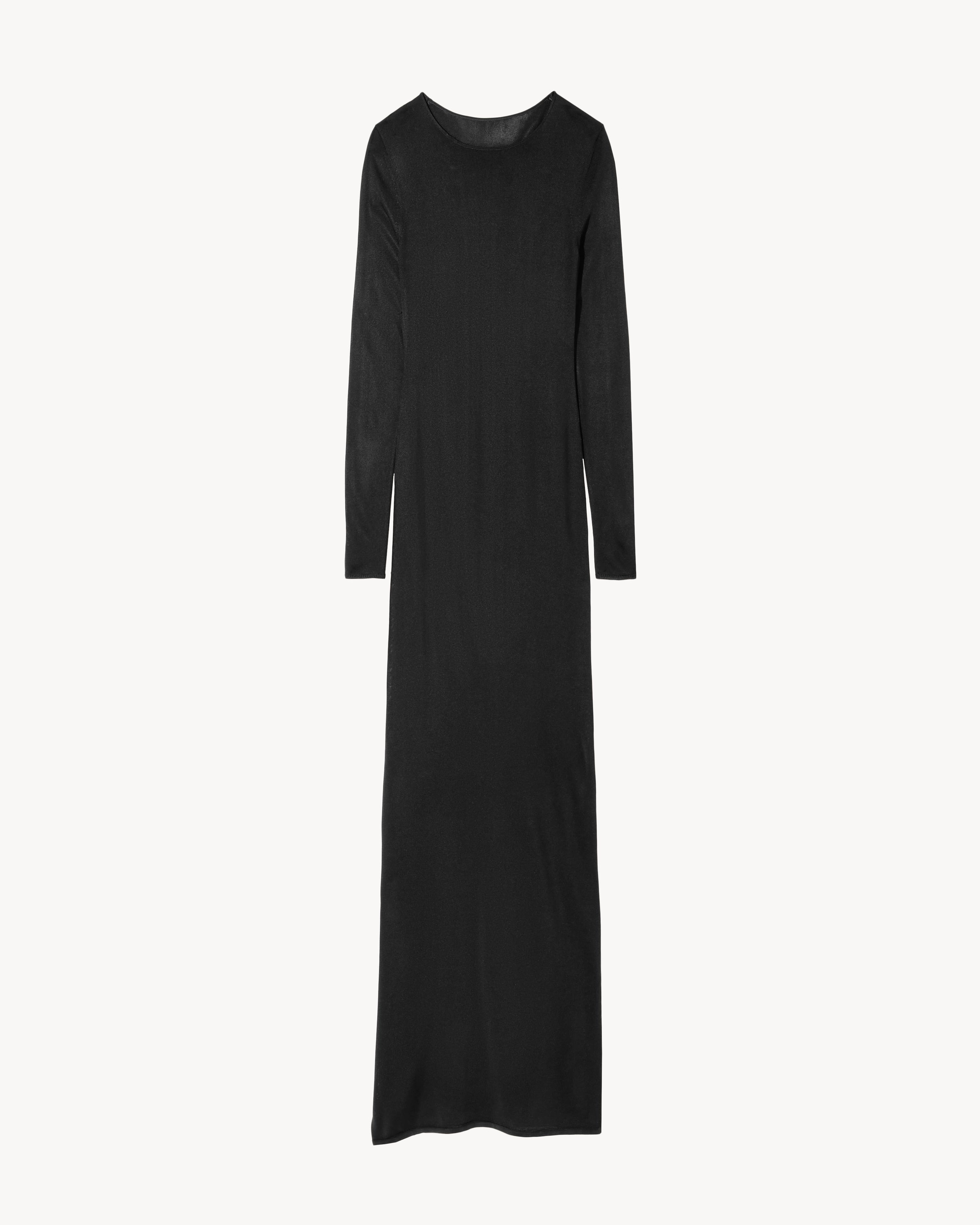 CAPER KNITTED DRESS - 1