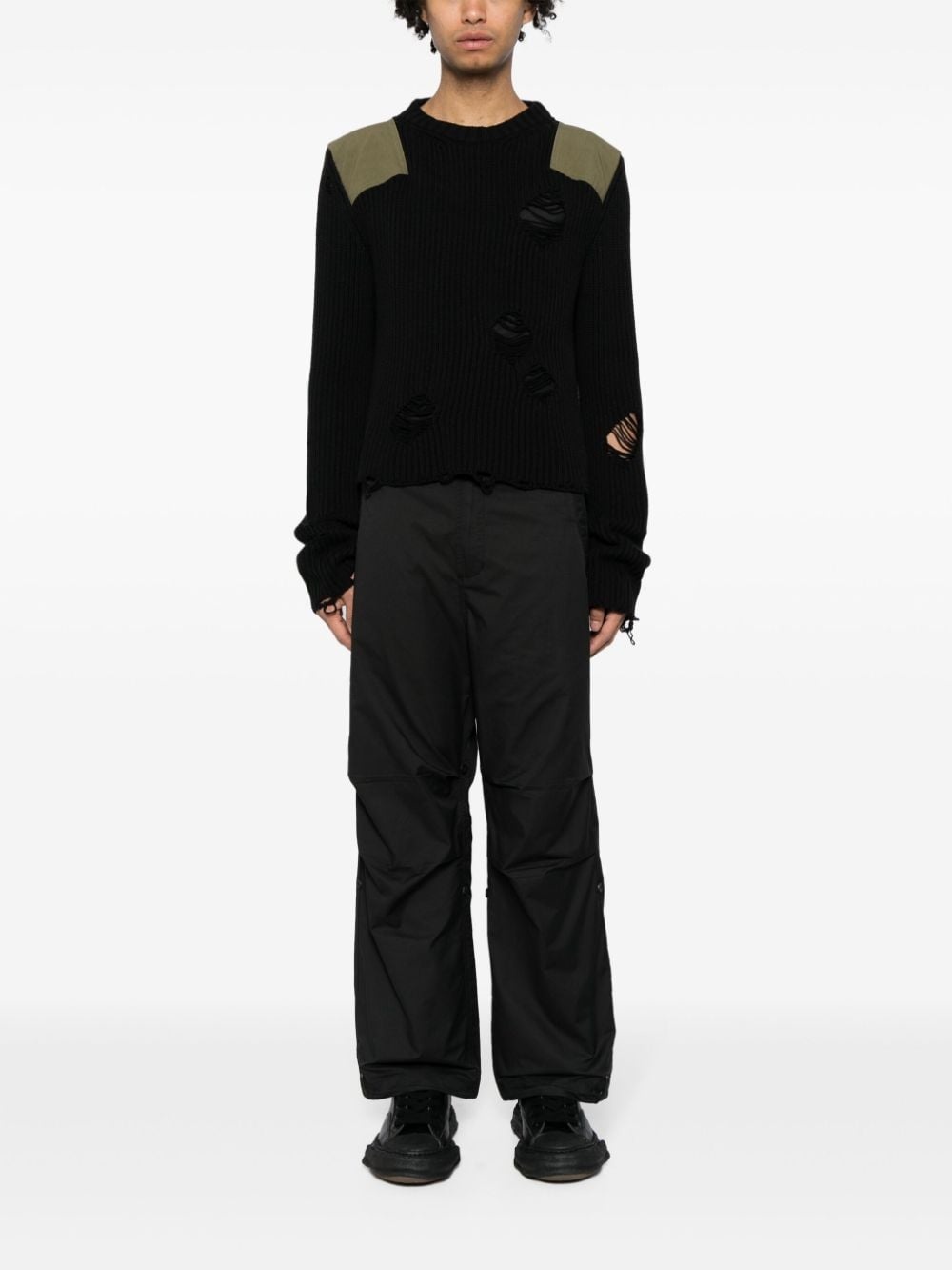 x Jean-Michel Basquiat wide-leg trousers - 2