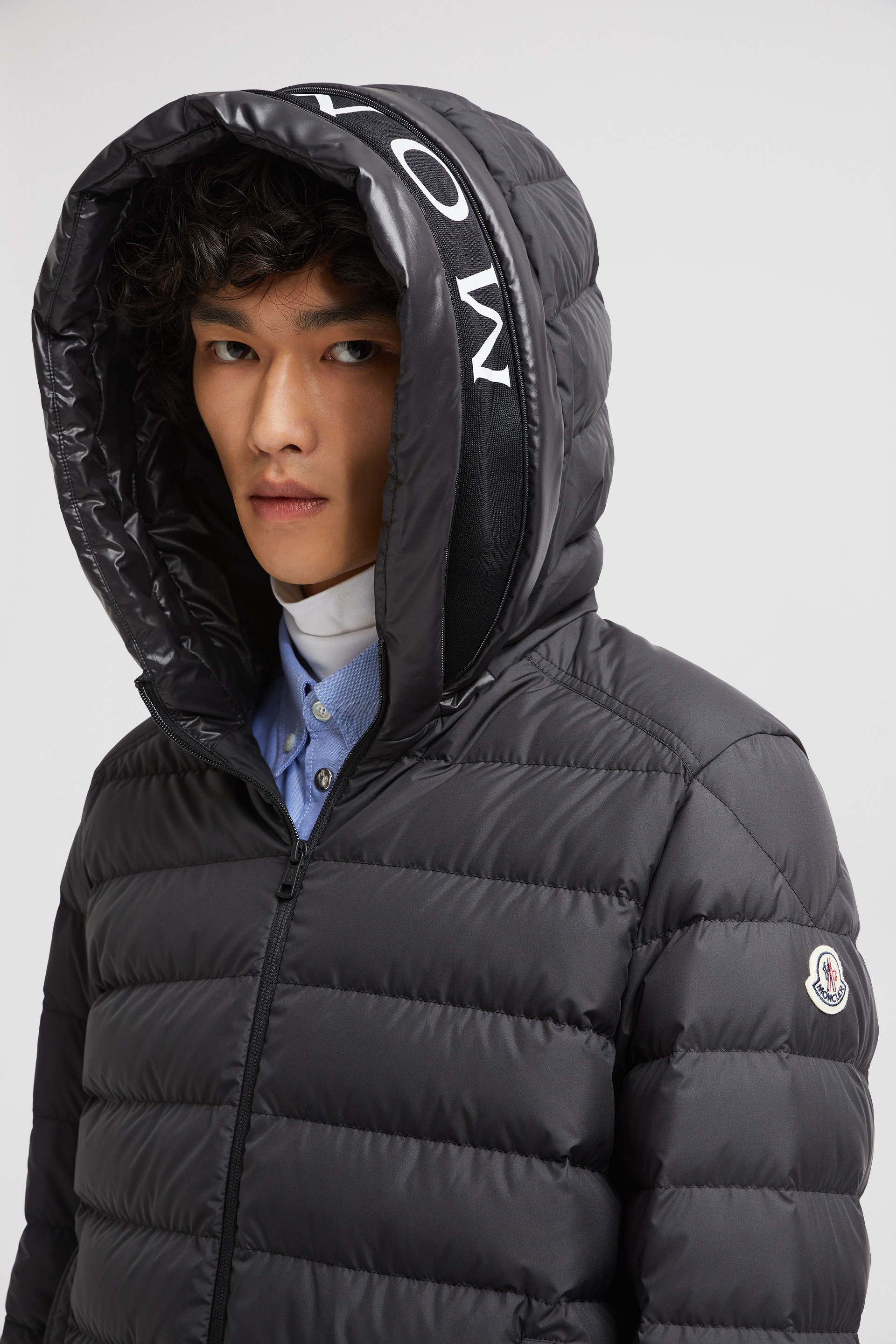 Chevrerie Hooded Short Down Jacket - 4