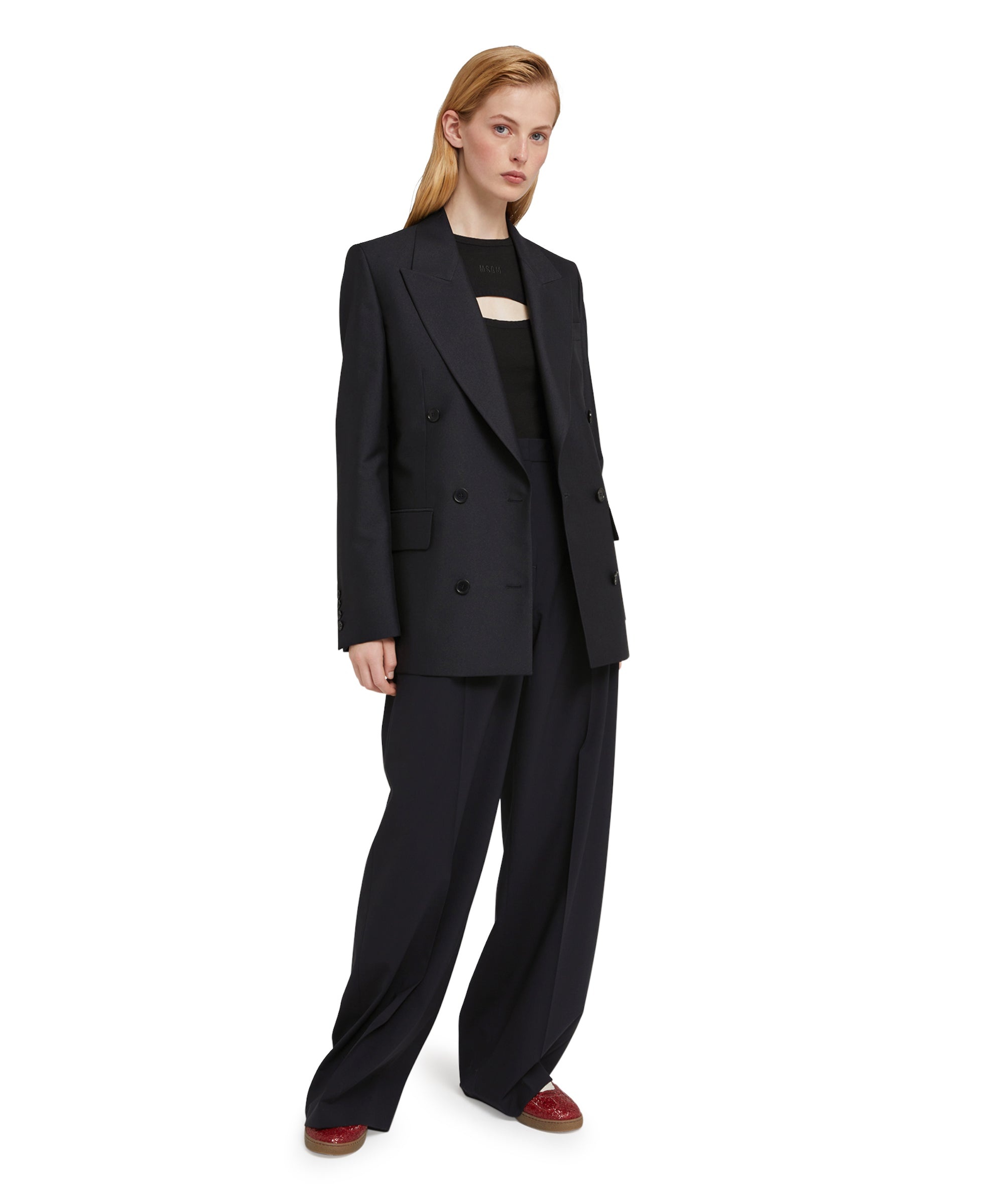 Wool trousers in "Wool Suiting" - 5