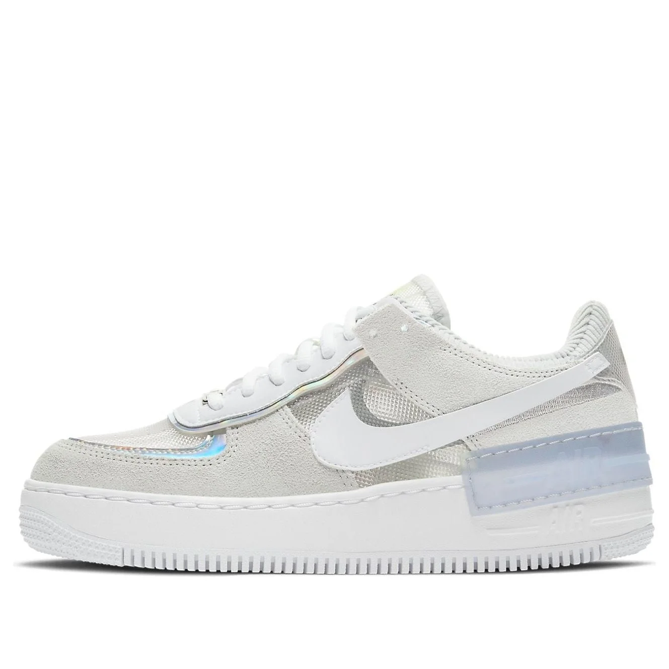 (WMNS) Nike Air Force 1 Shadow SE 'Pure Platinum' DC5255-043 - 1