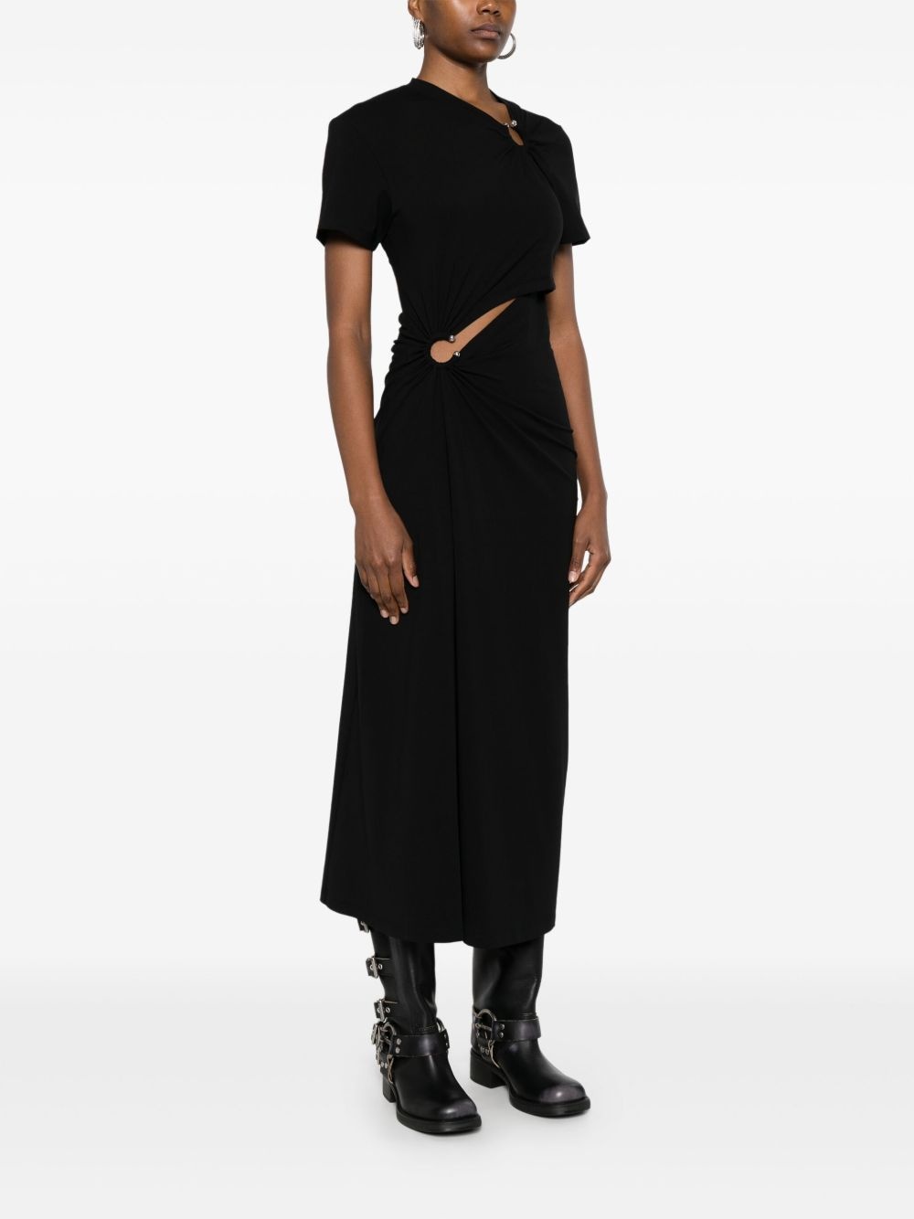 jersey midi dress - 3