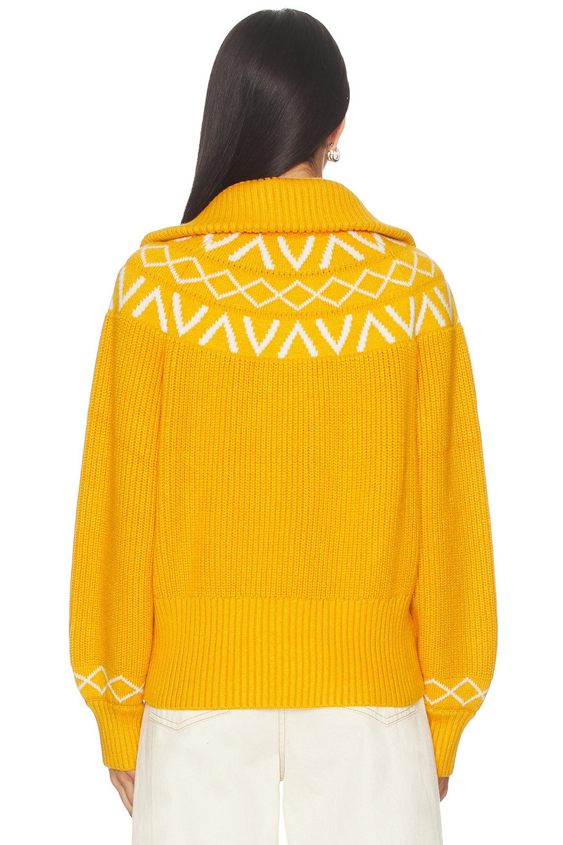 VARLEY Sigrid Fairisle Half Zip Knit Sweater outlook