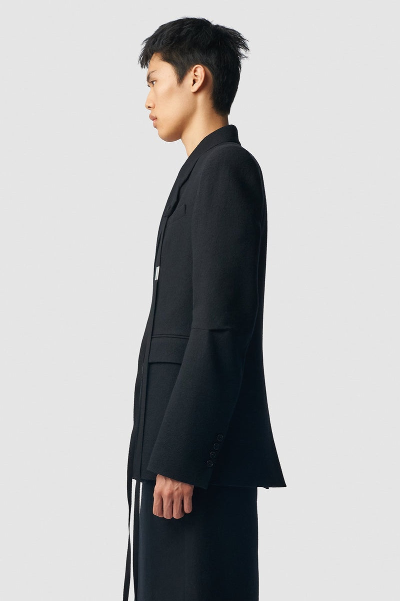 Ann Demeulemeester Ignatius Wrap Tailored Jacket outlook