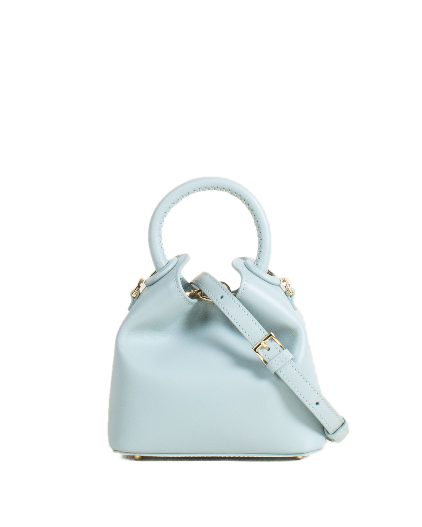 Madeleine Leather Seafoam - 3