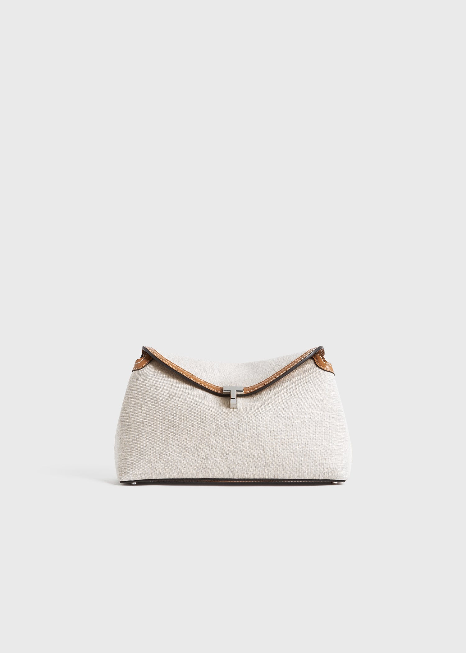 T-Lock clutch ecru/tan - 10