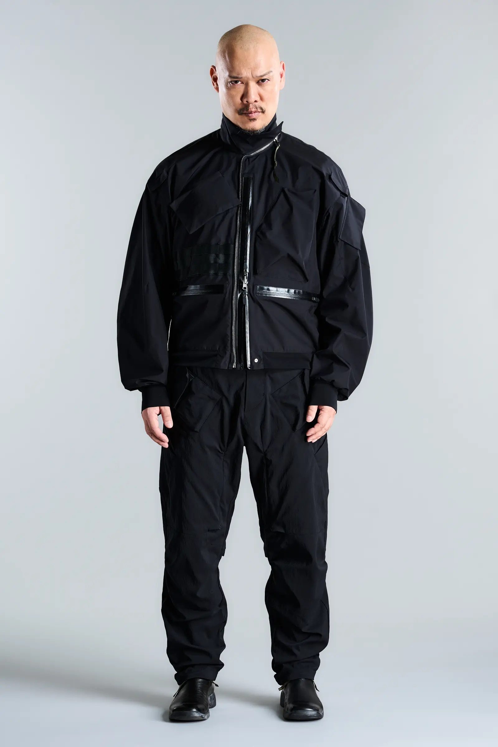 J123TS-WS 3L Windstopper® Tec Sys Interops Jacket Black - 2