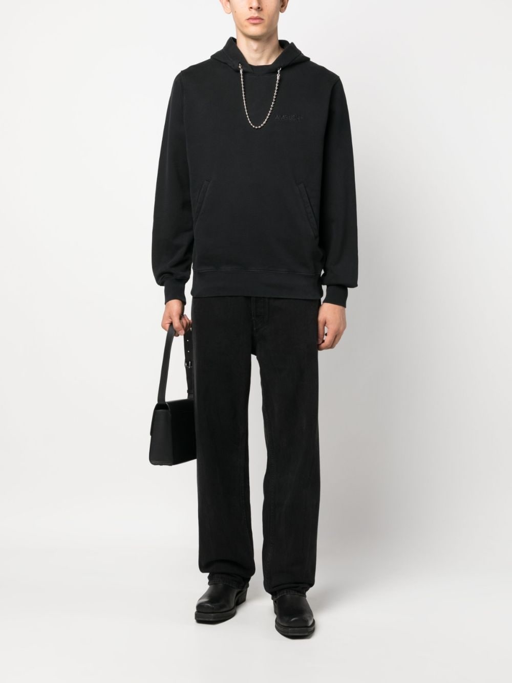 Ballchain cotton hoodie - 2