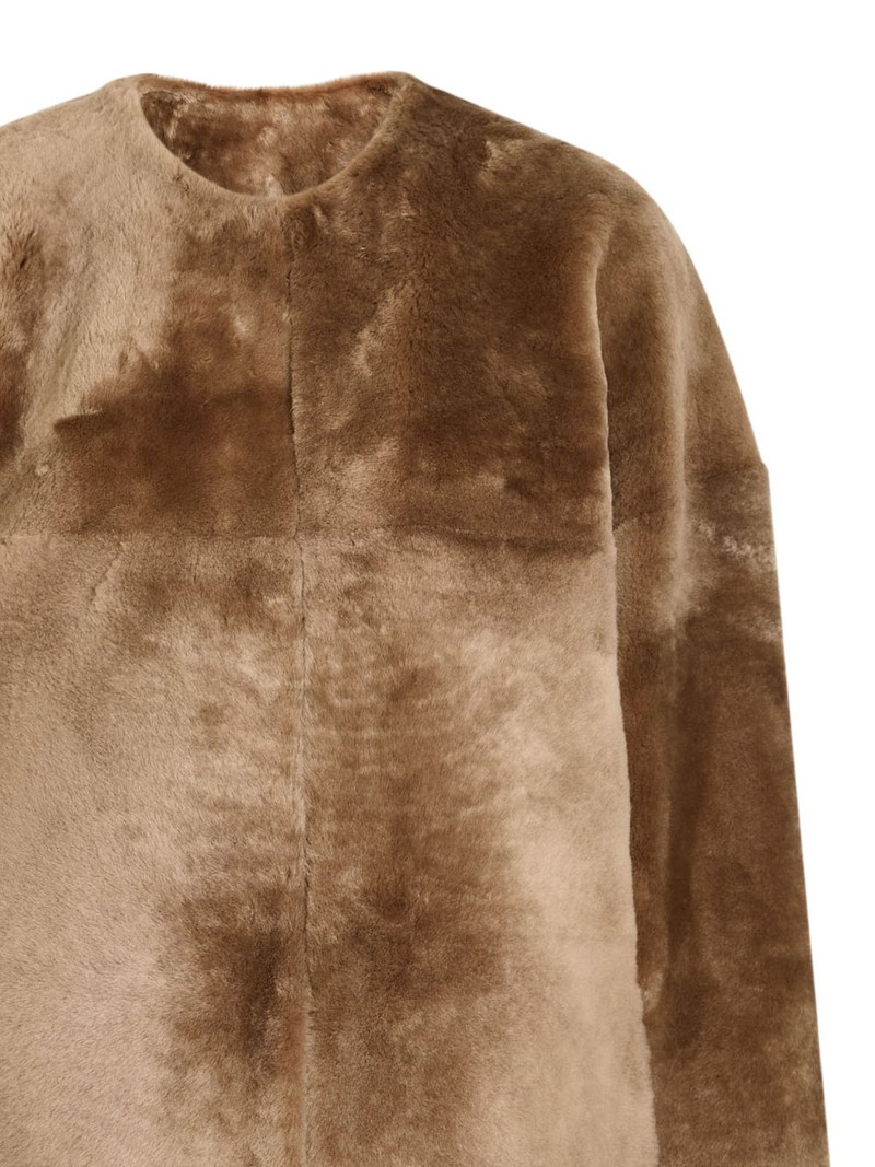 TOVE panelled oversized coat outlook