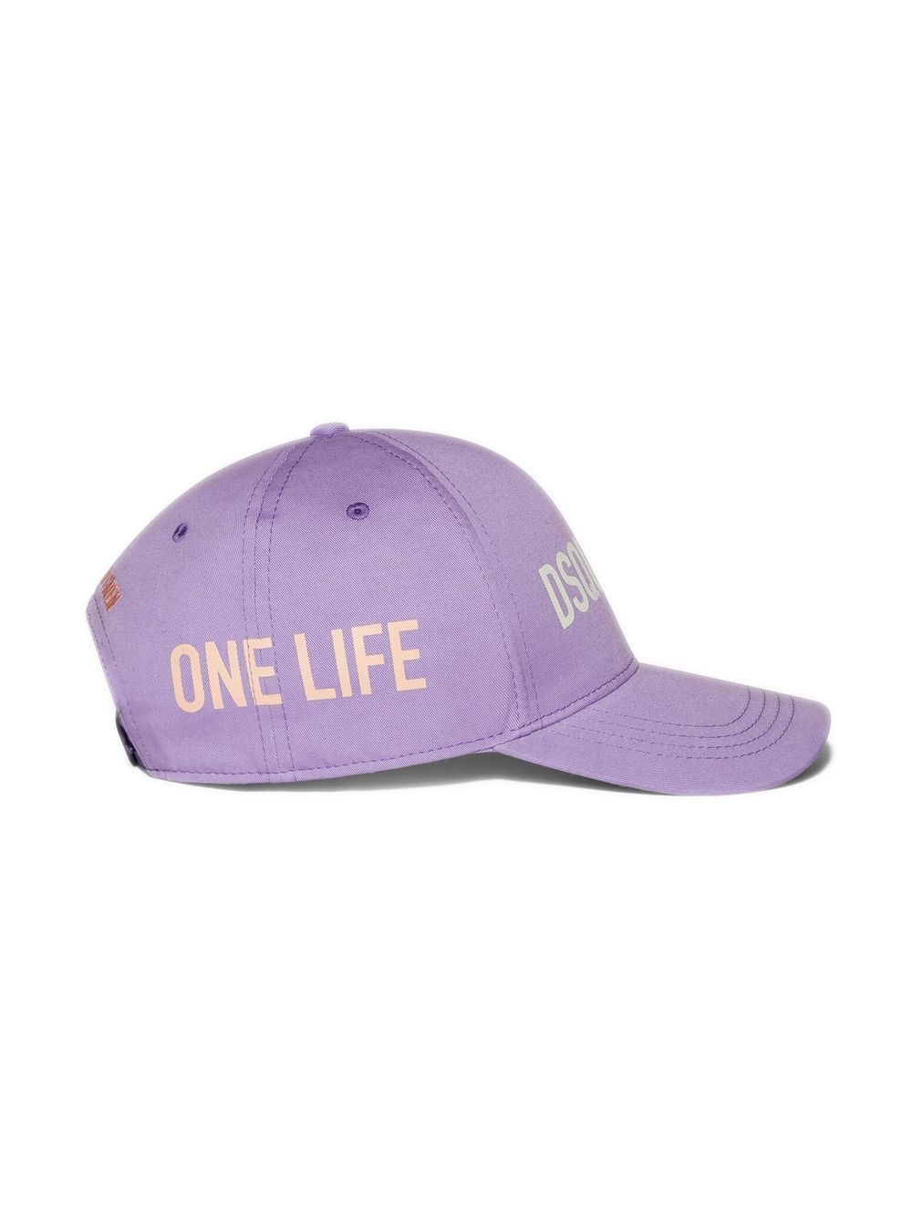 logo-print cap - 4