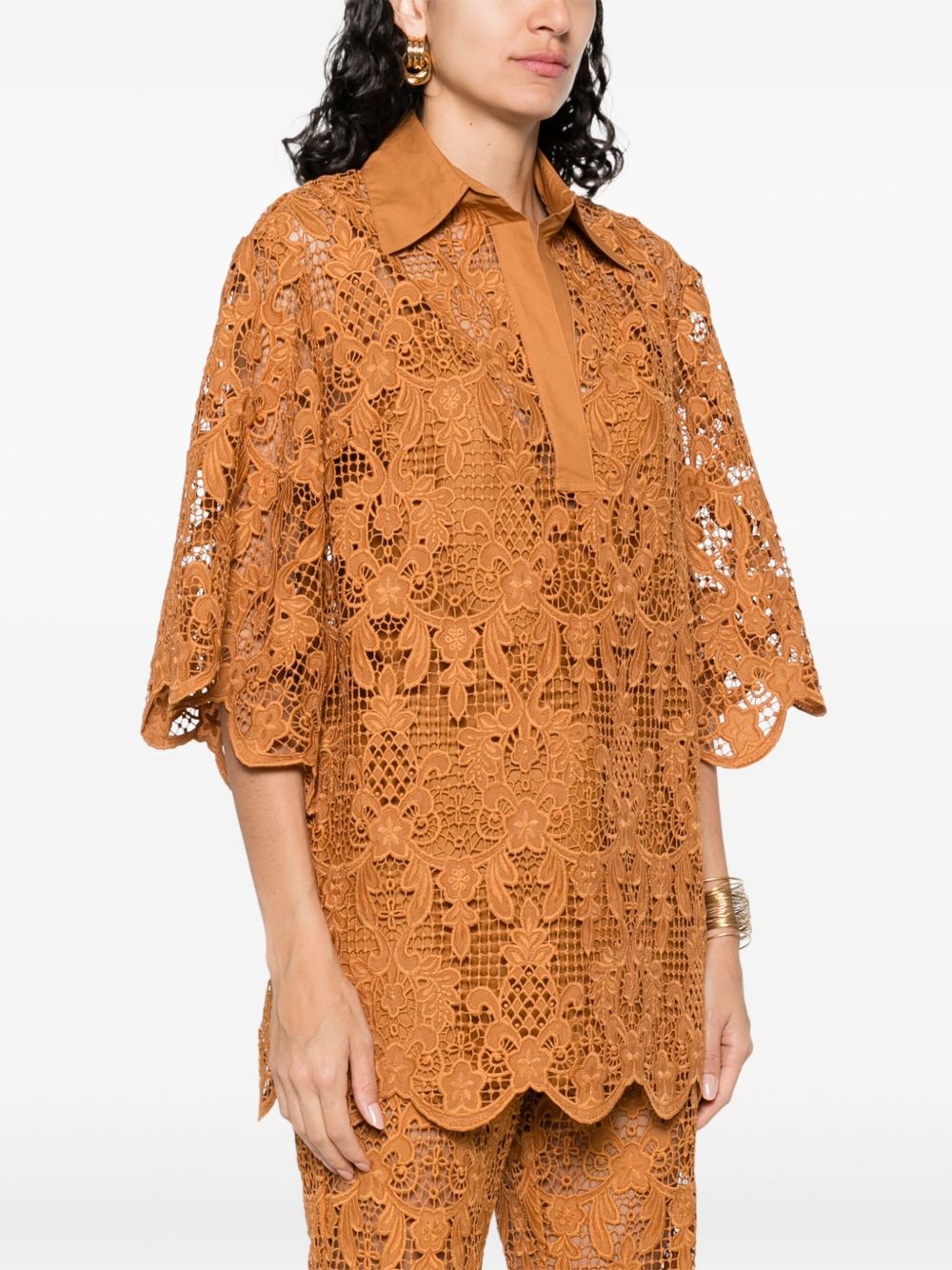embroidered blouse - 3