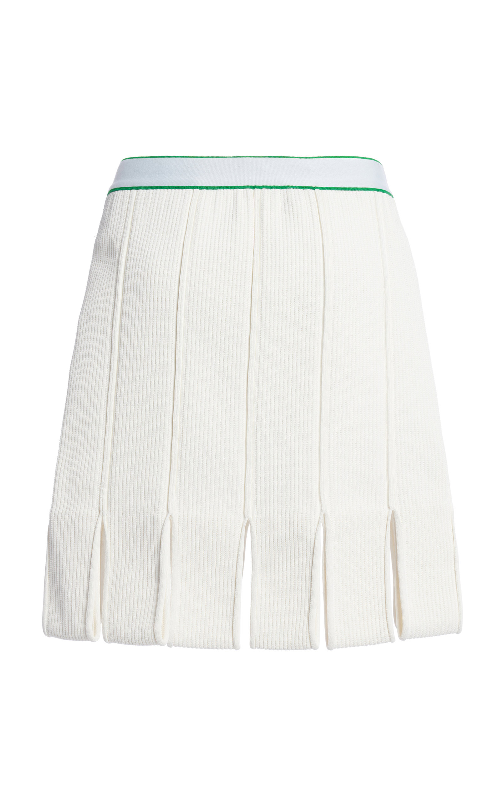 Logo-Detailed Lightweight Mini Skirt white - 4