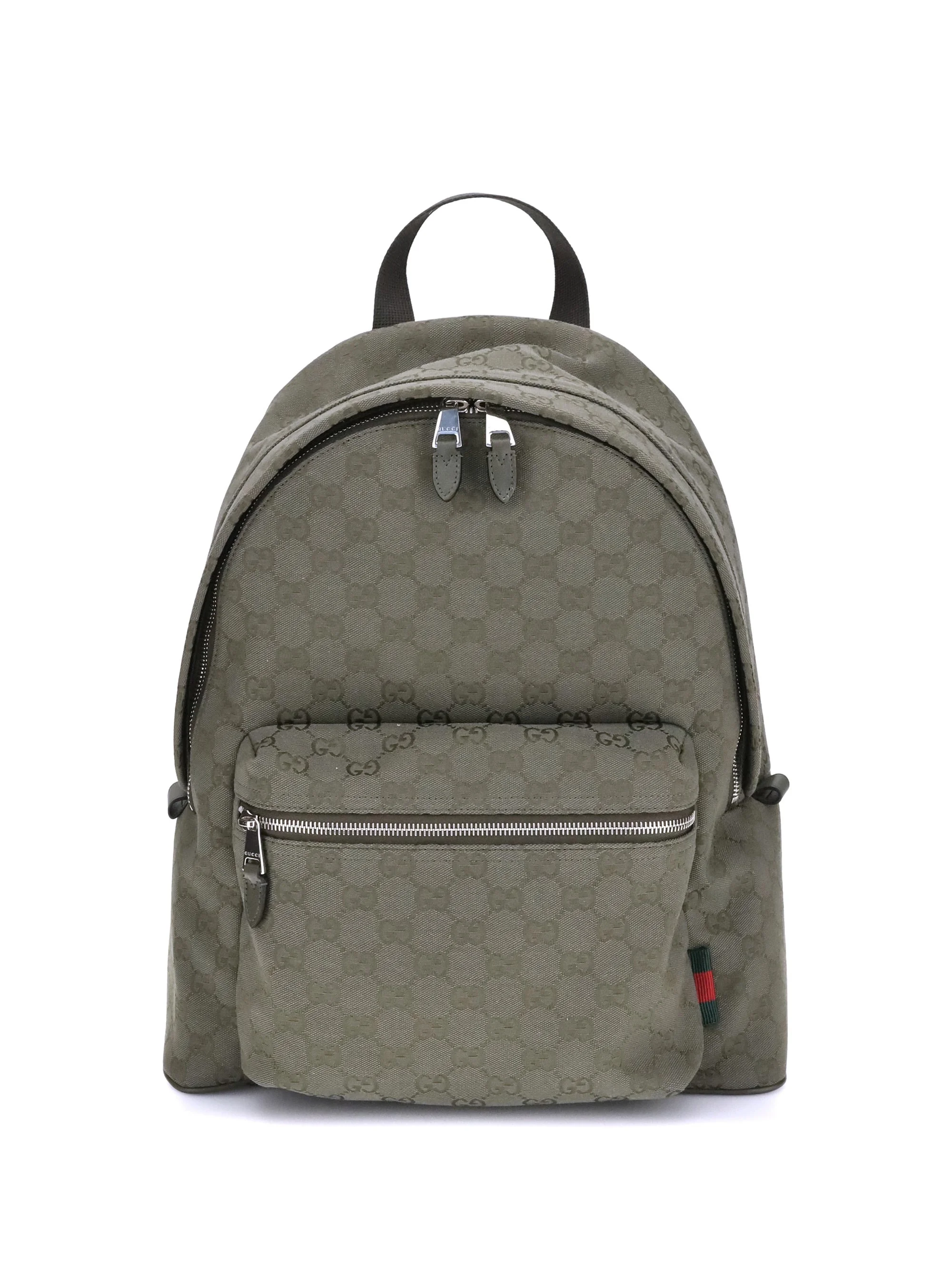 Gucci Men Gg Fabric Backpack - 1