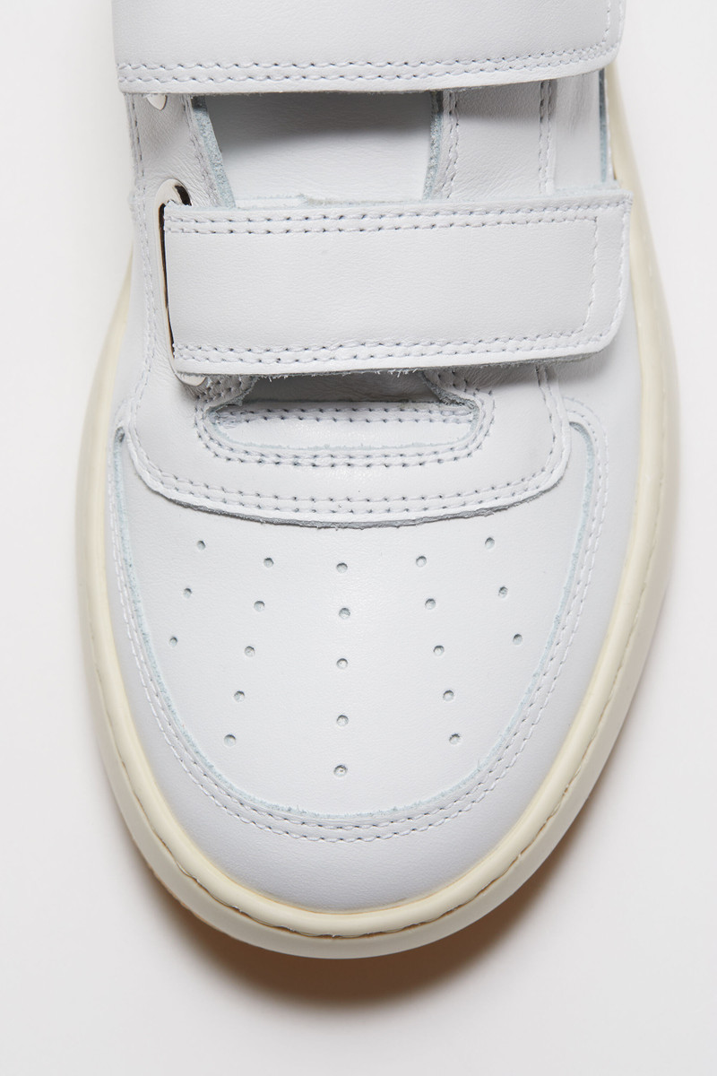 Velcro strap sneakers - White 4