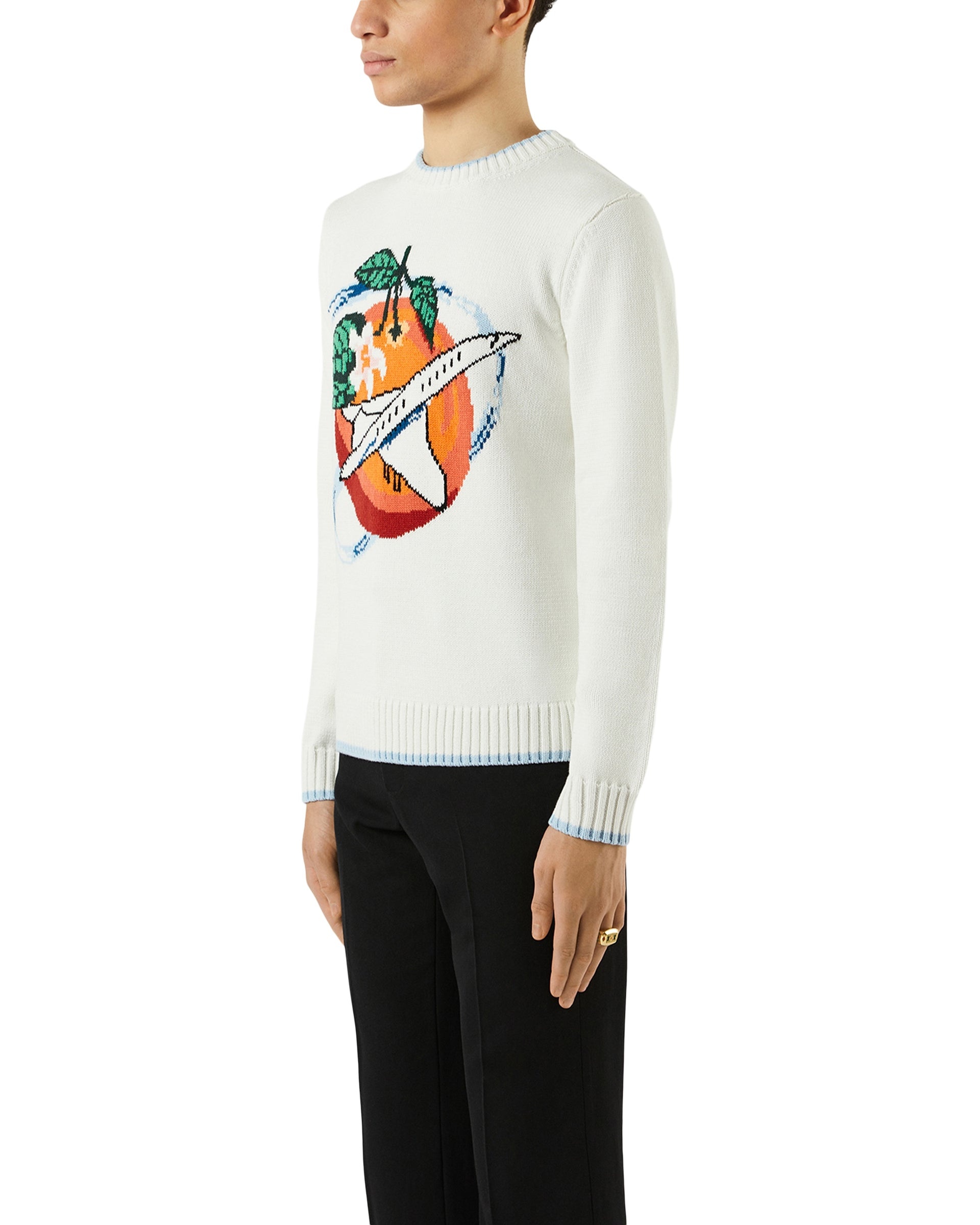 Orbite Autour De L'Orange Intarsia Jumper - 5