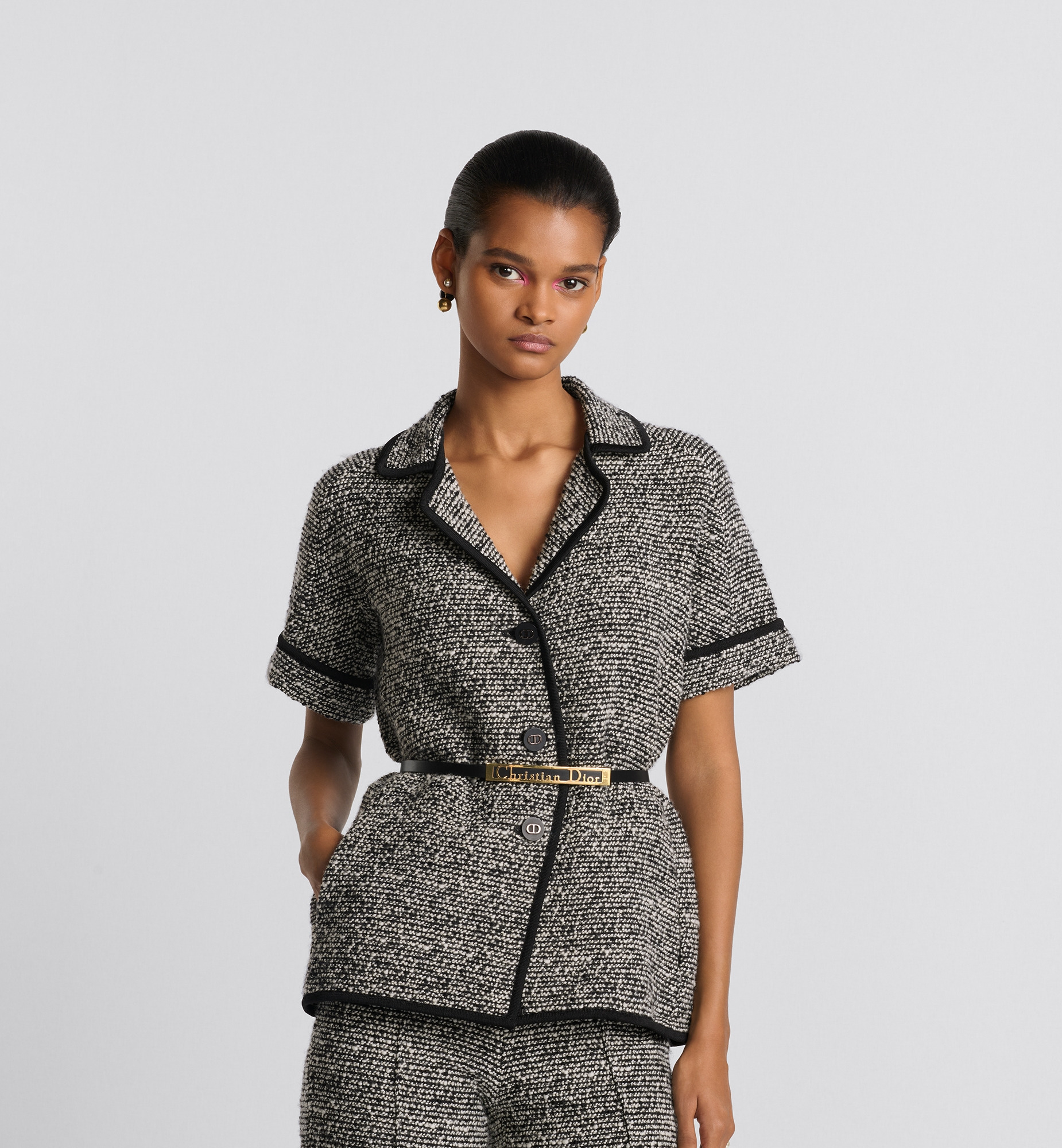 Short-Sleeved Belted Jacket - 2