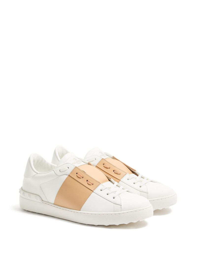 Valentino Open stud-detail sneakers outlook