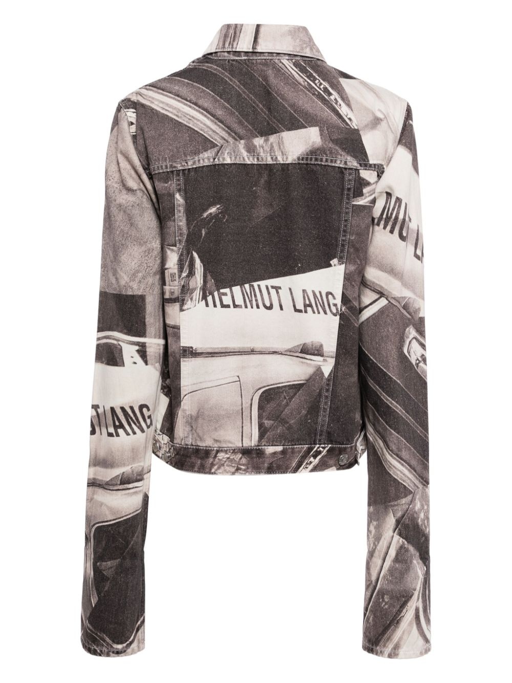 graphic-print zip-up jacket - 2