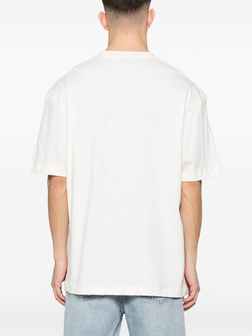 mask-print T-shirt - 3