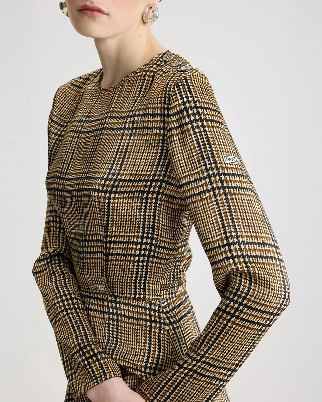 ASYMMETRICAL MIDI DRESS - 3