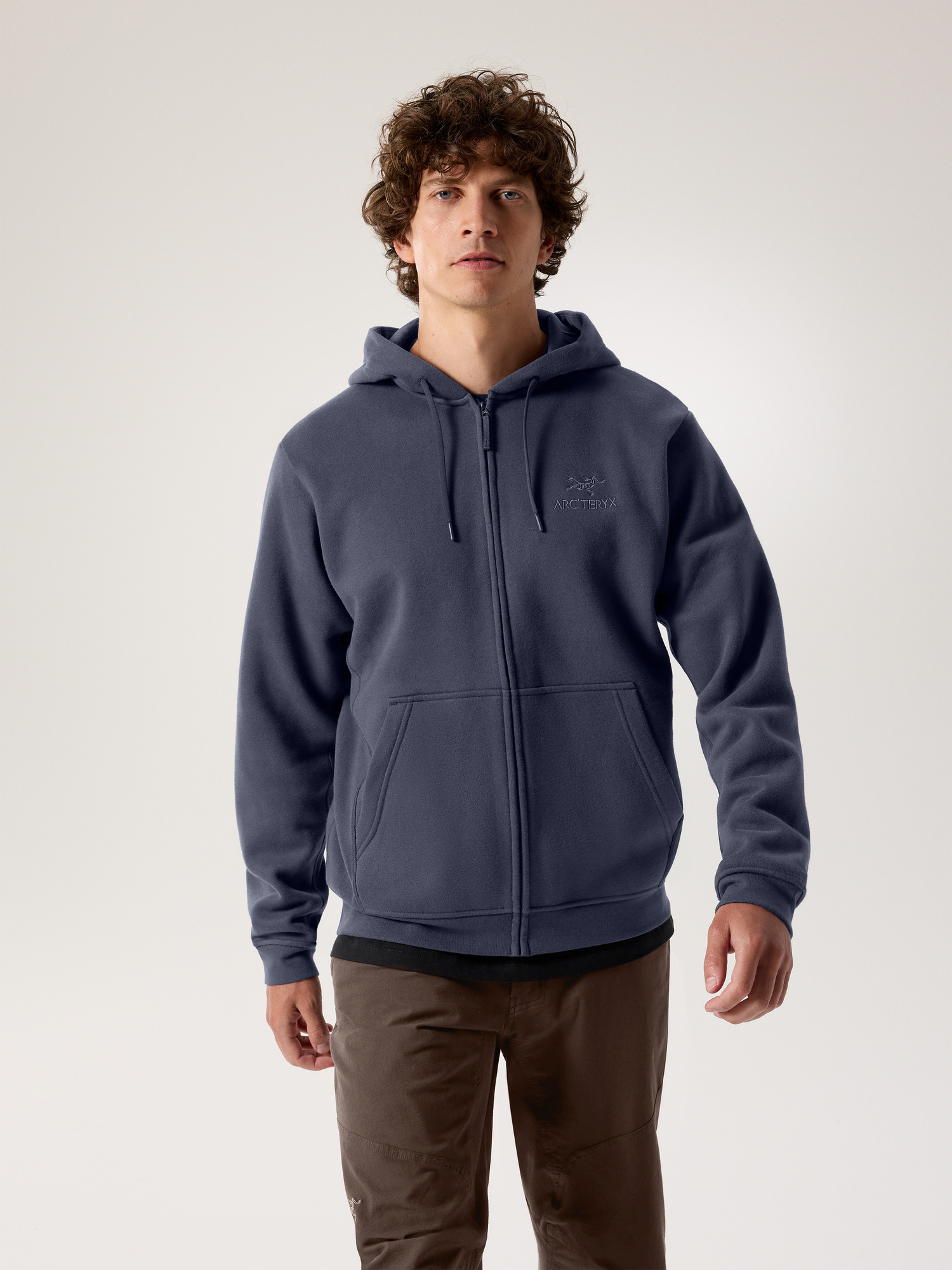 Emblem Fleece Full Zip Hoody - 2